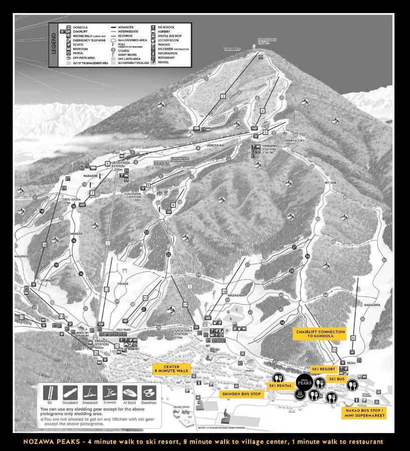 Nozawa Peaks Villa Exterior photo
